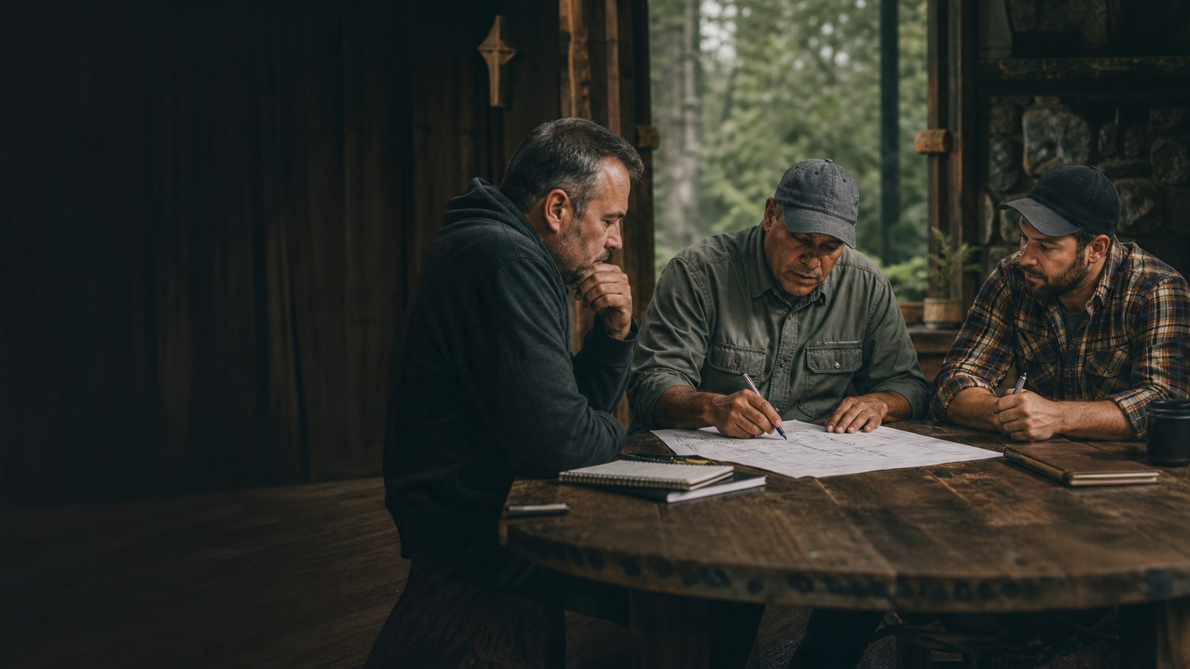 Community leaders in a candid roundtable conversation